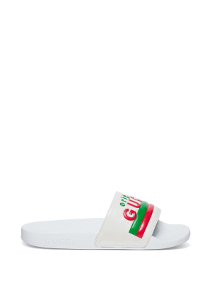 Gucci Kids Original Gucci Slide Sandals