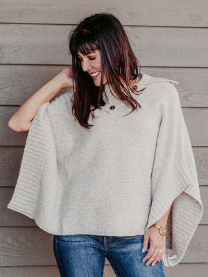 Maria Knit Poncho