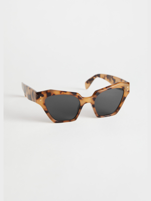 Geometric Tortoise Sunglasses