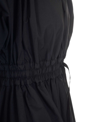 Moncler Drawstring Flared Midi Dress