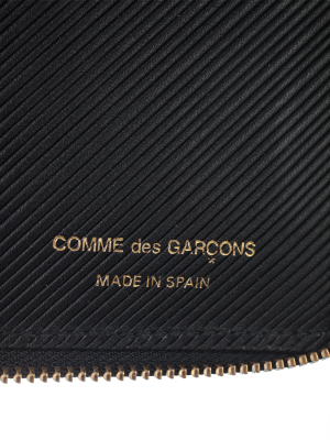 Comme Des Garçons Wallet Intersection Zipped Continental Wallet