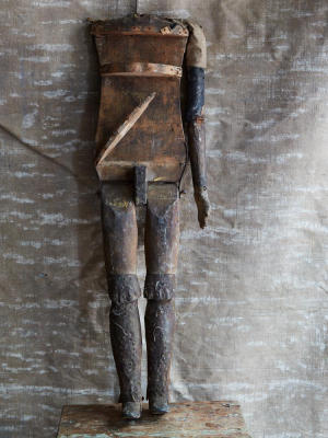 19th Century Marionette 2 With Separate Arm