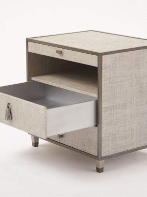 Global Views Argento Bedside Chest