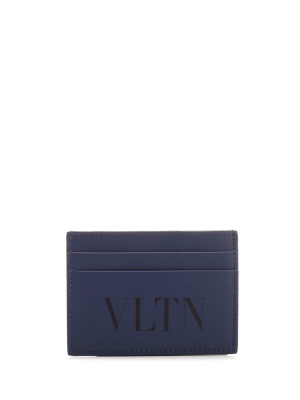 Valentino Vltn Print Cardholder