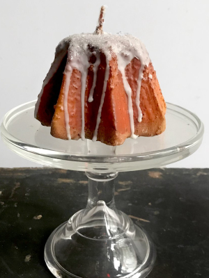 Small Verona Pandoro Cake Candle