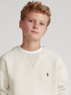 Cotton-blend-fleece Sweatshirt