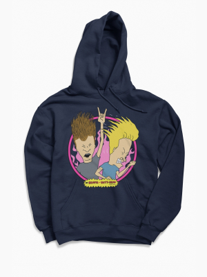 Beavis And Butt-head Rock Out Hoodie Sweatshirt