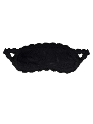 Never Say Never Lace Eye Mask