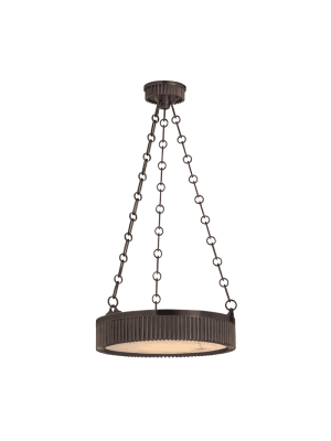 Lynden 4 Light Pendant Distressed Bronze