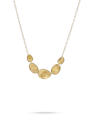 Marco Bicego® Lunaria Collection 18k Yellow Gold Graduated Necklace