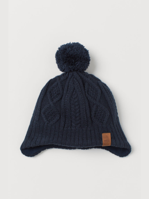 Fleece-lined Hat