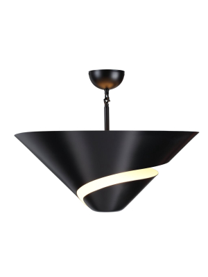 Serge Mouille Shell Ceiling Lamp