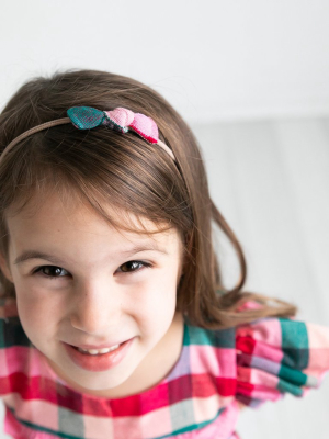 Petal Headband // Noche Buena