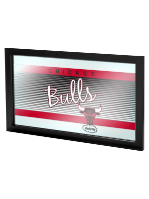 Chicago Bulls Team Logo Wall Mirror