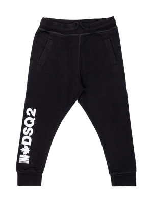 Dsquared2 Kids Logo Printed Track Pants