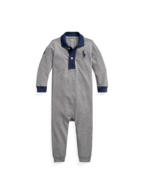 Big Pony Mesh Polo Coverall