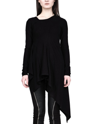 Asymmetric Flared Longsleeve