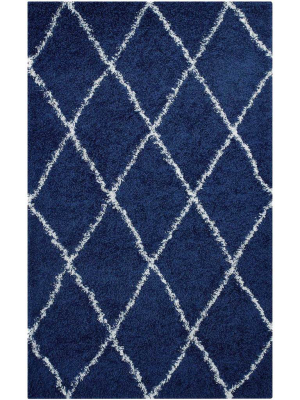 Templeton Area Rug Navy/ivory