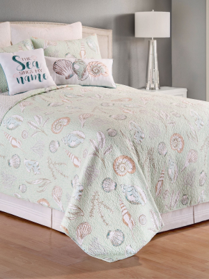 C&f Home Breezy Shores Coastal Quilt Mini Set