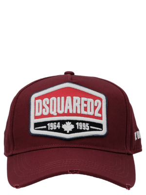 Dsquared2 Logo Patch Baseball Cap