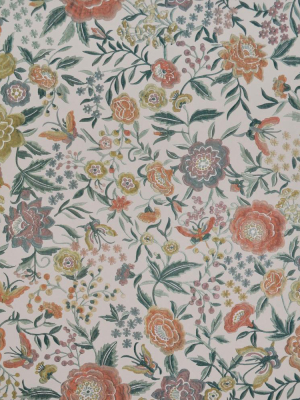 Oriental Garden Wallpaper In Cream And Jade By Missoni Home For York Wallcoverings