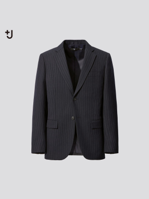 Men +j Wool-blend Tailored Jacket