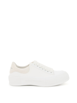 Alexander Mcqueen Deck Plimsoll Sneakers