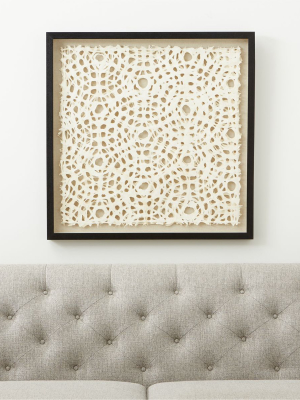 Natural Circles Paper Wall Art