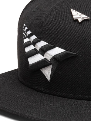 Paper Planes The Original Crown Old School Snapback W/ Black Undervisor - Black