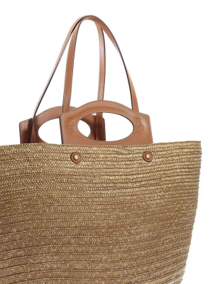 Tod's Woven Large Tote Bag