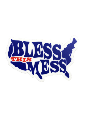 Bless This Mess Sticker