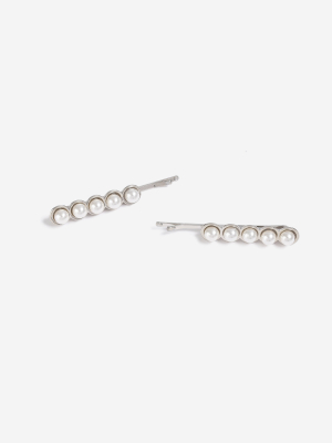 **pearl Hair Slide Two Pack