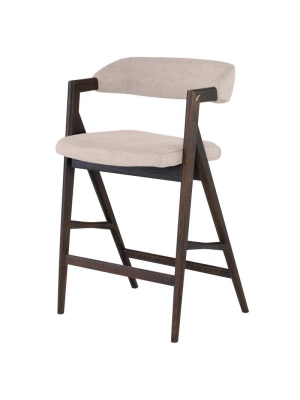 Nuevo Anita Counter Stool - Beige