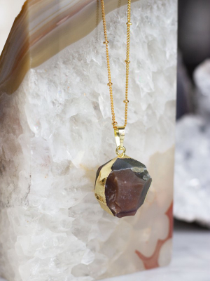 Round Jasper Pendant- 0312