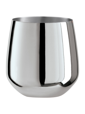 Oggi 17oz Stainless Steel Wine Glass - Set Of 2