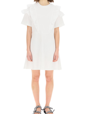 See By Chloé Ruffled Mini Dress