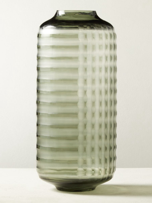 Carter Glass Smoke Vase