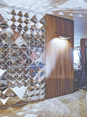 Mirror Sculptures: Wall Tiles