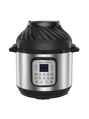 Instant Pot 8qt Duo Crisp Combo Electric Pressure Cooker Air Fryer - Stainless Steel