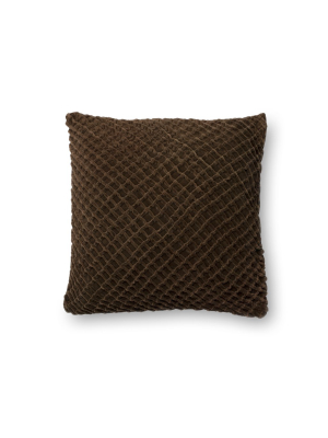 Brown Velvet Pillow