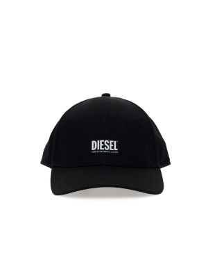 Diesel Logo Patch Baseball Hat