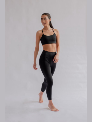 Float Seamless High Rise Leggings 28.5" In Black