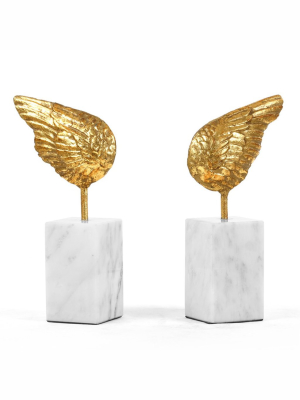 Bungalow 5 Wings Statue - Gold