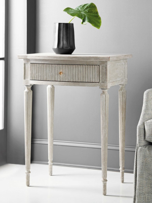 Ribbed Nightstand