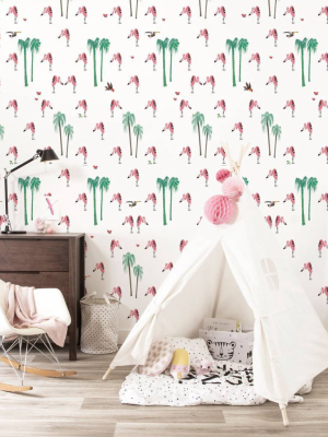 Flamingo Kids Wallpaper By Kek Amsterdam