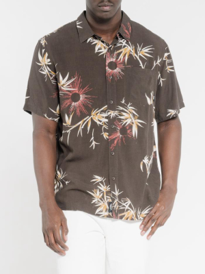 Bamboo Rat Short Sleeve Shirt - Postal Brown