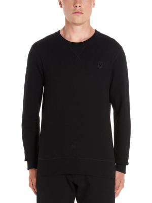 Alexander Mcqueen Skull Patch Crewneck Jumper