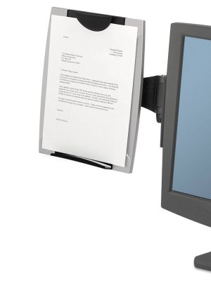 Office Suites Monitor Mount Copyholder, Holds 150 Sheets
