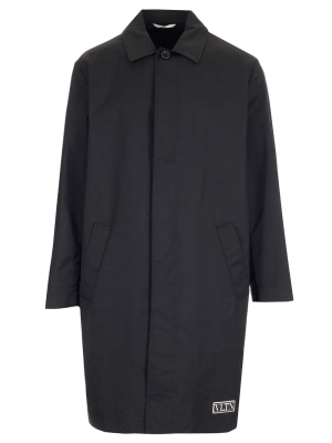 Valentino Vltn Tag Single Breasted Coat