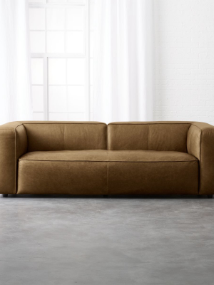 Lenyx Saddle Leather Sofa